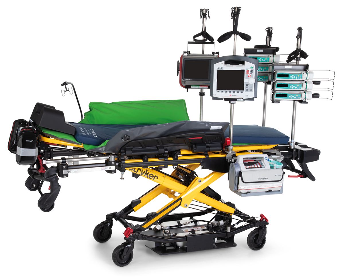 EMS-Special: Mobile Intensiv-Transport-Einheit ITE 1 auf Basis der PowerPRO 2 von Mefina Medical