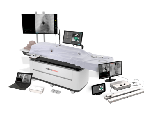 ANGIO Mentor Simulator von Surgical Science für endovaskuläre Eingriffe