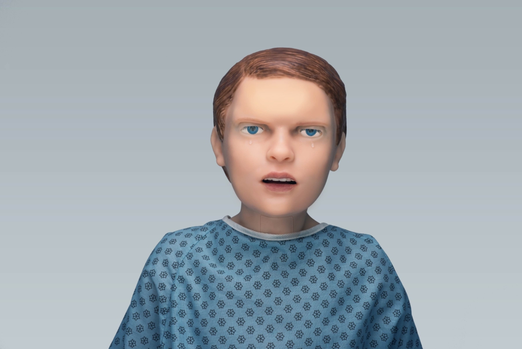 weinender pädiatrie Patientensimulator HAL-S2225 von Gaumard