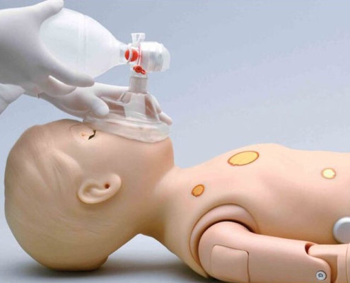 Beatmung des HAL S3004-Simulators von Gaumard