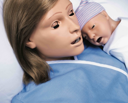 Gaumard NOELLE S575.100 - Simulationspuppe mit Baby im Arm