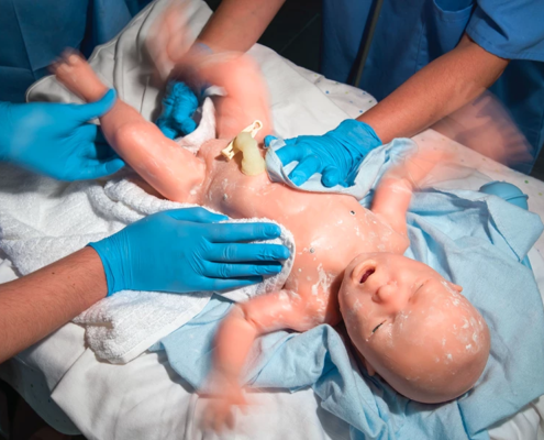 Gaumard Super TORY S2220 in der aktiven Bewegung