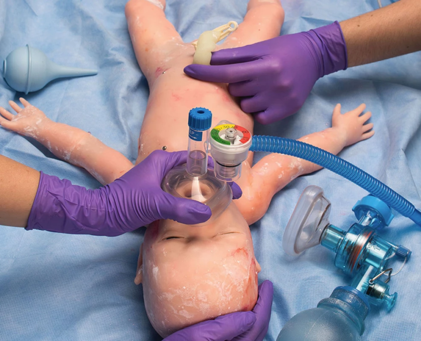 Gaumard-Super-Tory-S2220-reanimation Reanimation an Gaumard Super Tory S2220 Neugeborenen-Simulator