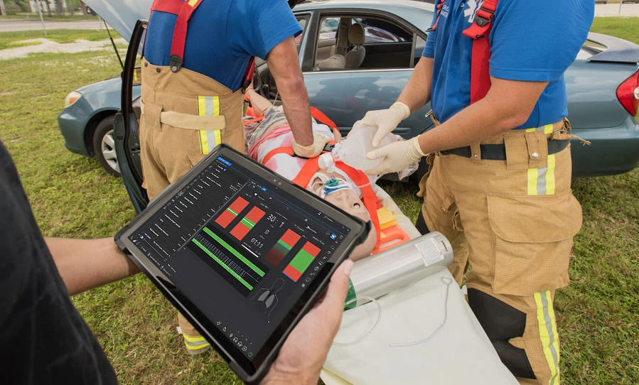 Gaumard-Trauma-HAL-S3040.50-uebung-tablet