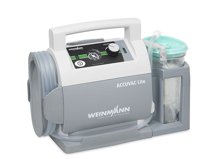 Weinmann-Accuvac-Lite-bei-Mefina-Medical- Mobiles Absauggeräte Accuvac LIfe von Weinmann