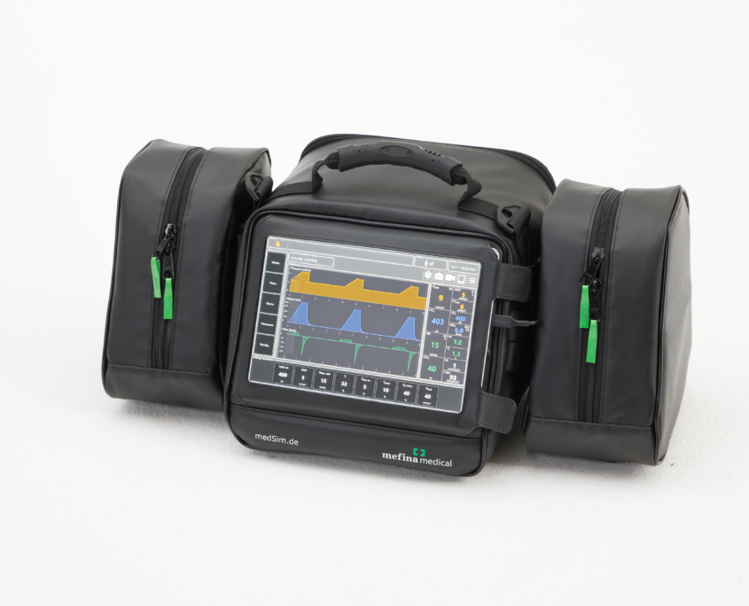 MobilSim von Mefina in schwarzer Tragetasche