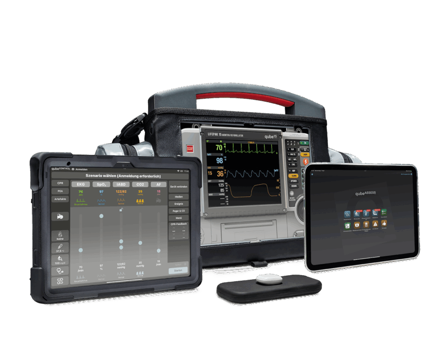 qube15_Trio_23_kleinere-Dateigroesse EKG-Patientenmonitor Simulator in 3 Versionen