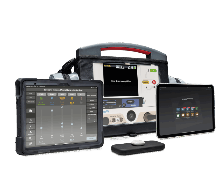 qube20e_Trio_23_kleinere-Dateigroesse EKG-Patientenmonitor Simulator Trio in drei Versionen