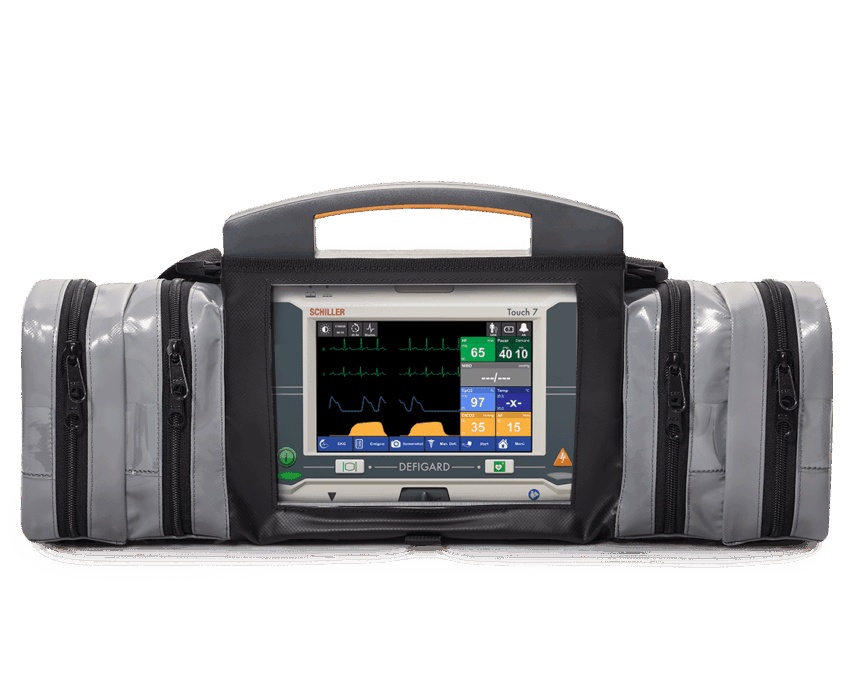 qube7_M_Tasche Schiller Touch 7 EKG-Simulator von Skillqube in einer Größe M Tragetasche