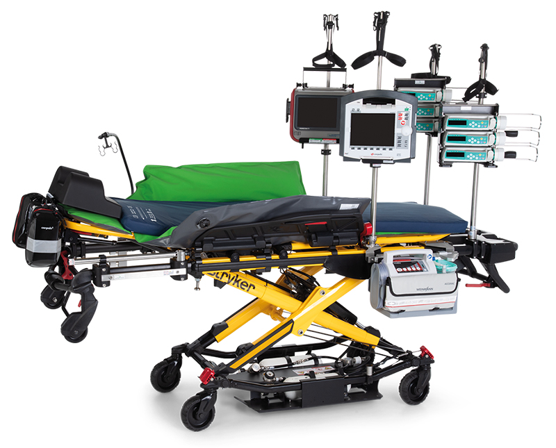 EMS-Special-Mobiles-Intensivsystem-Mefina-Medical EMS-Special: Mobile Intensiv-Transport-Einheit ITE 1 auf Basis der PowerPRO 2