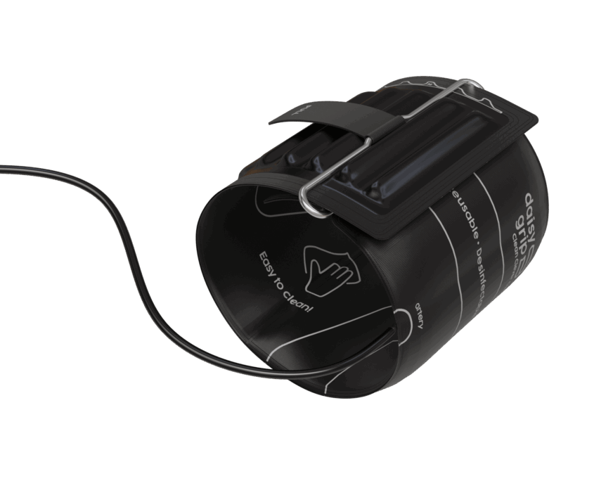 daisycuff Manschette Size L_aufgepumpt Daisycuff Manschette in Größe L aufgepumpt